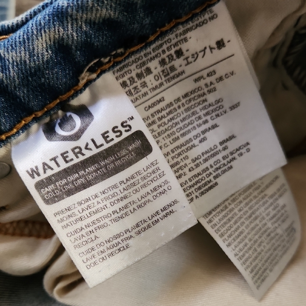 Levi's 710 Jeans - Light Blue - Picture 10 of 11